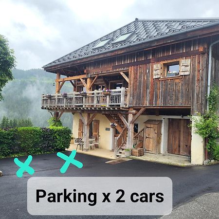 'Petite Ferme Les Bouts' Apt, sleeps 6, Nr Morzine La Cote d'Arbroz Exterior foto